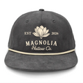 Magnolia Hallow Rope Hat (grey)