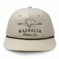 Magnoila Hallow Rope Hat (white)